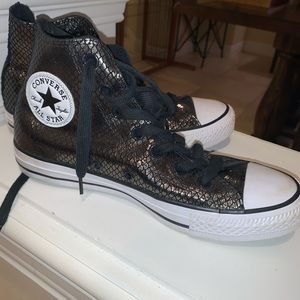 Snakeskin Converse